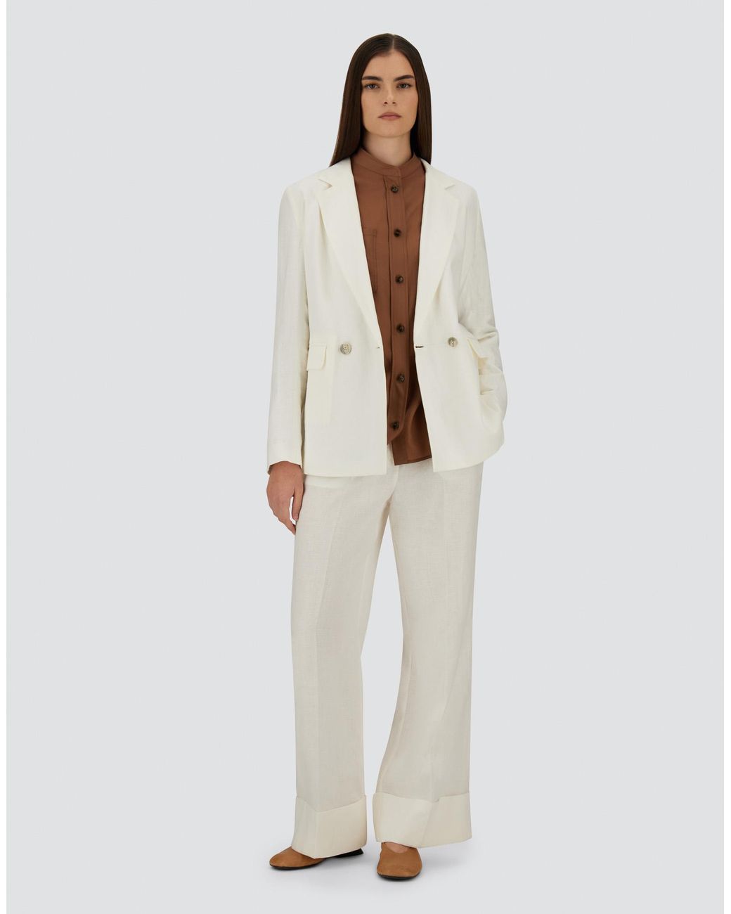 Herno White Blazer