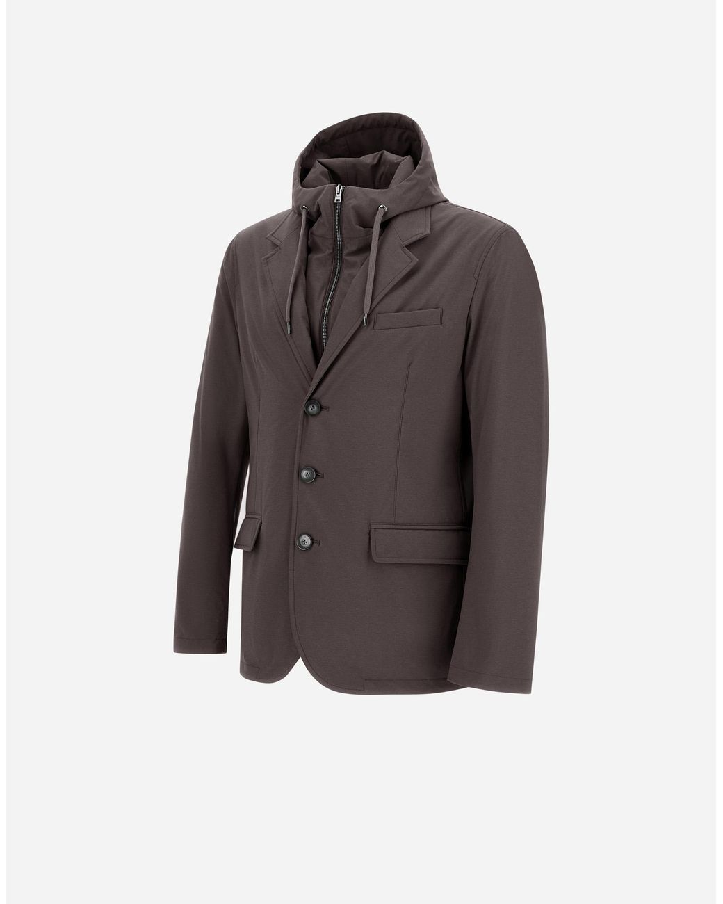 Herno Brown Resort Blazer for men