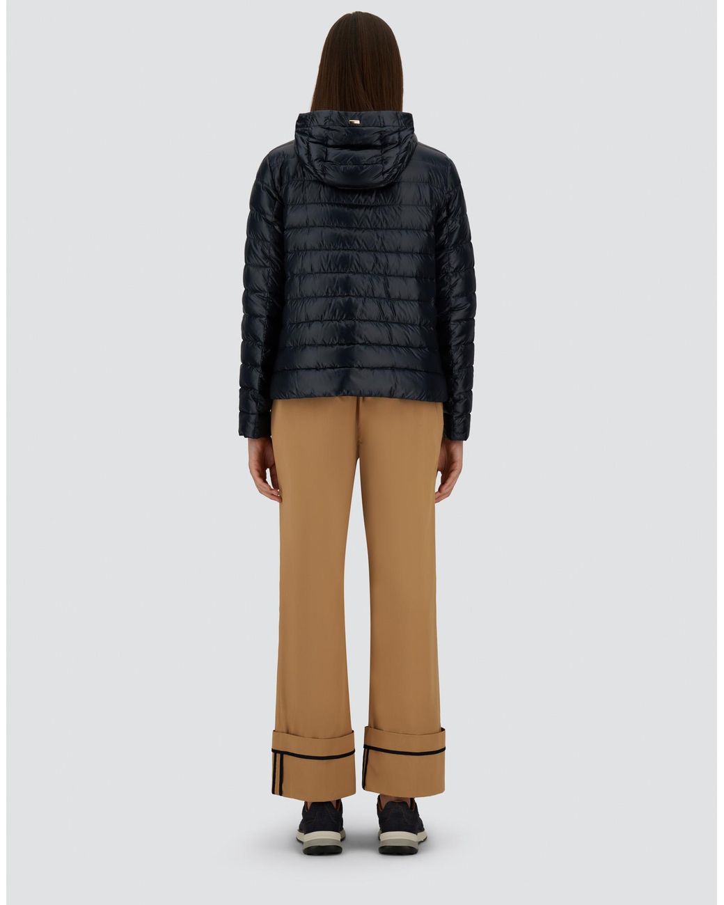 Herno Blue Nylon Ultralight Jacket