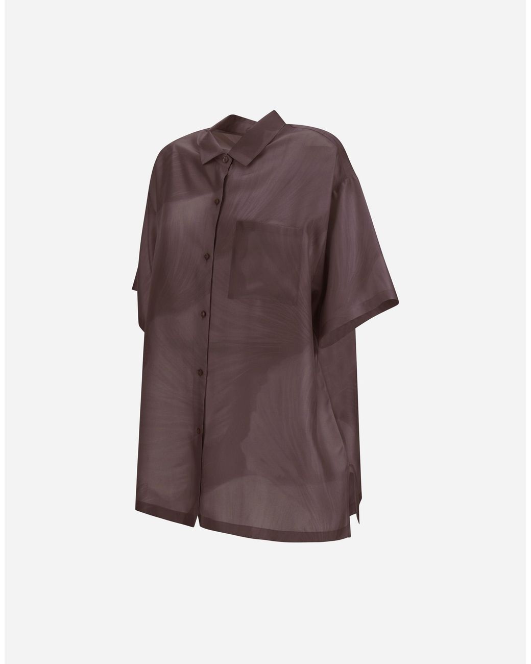 Herno Purple Resort Shirt
