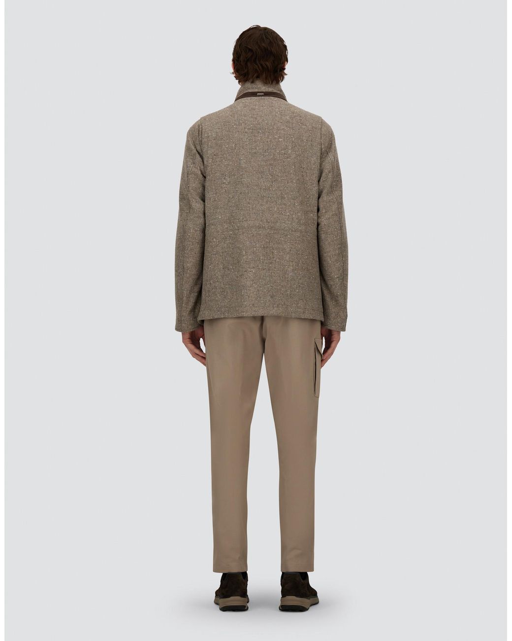 Herno Gray Resort Field Jacket for men