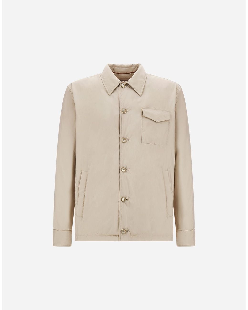 Herno Natural Resort Overshirt for men