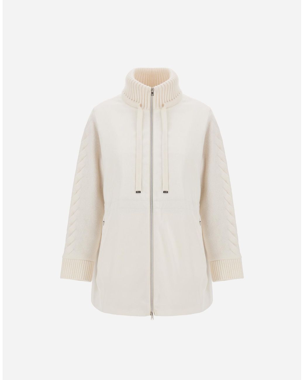 Herno White Resort Coat