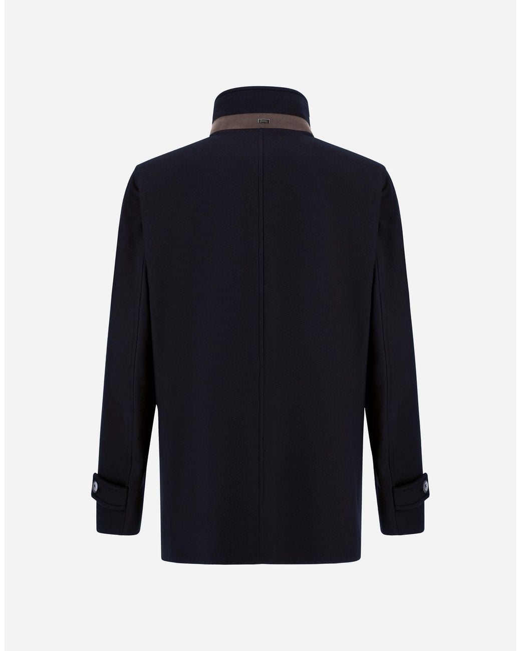 Herno Blue Short Coat for men