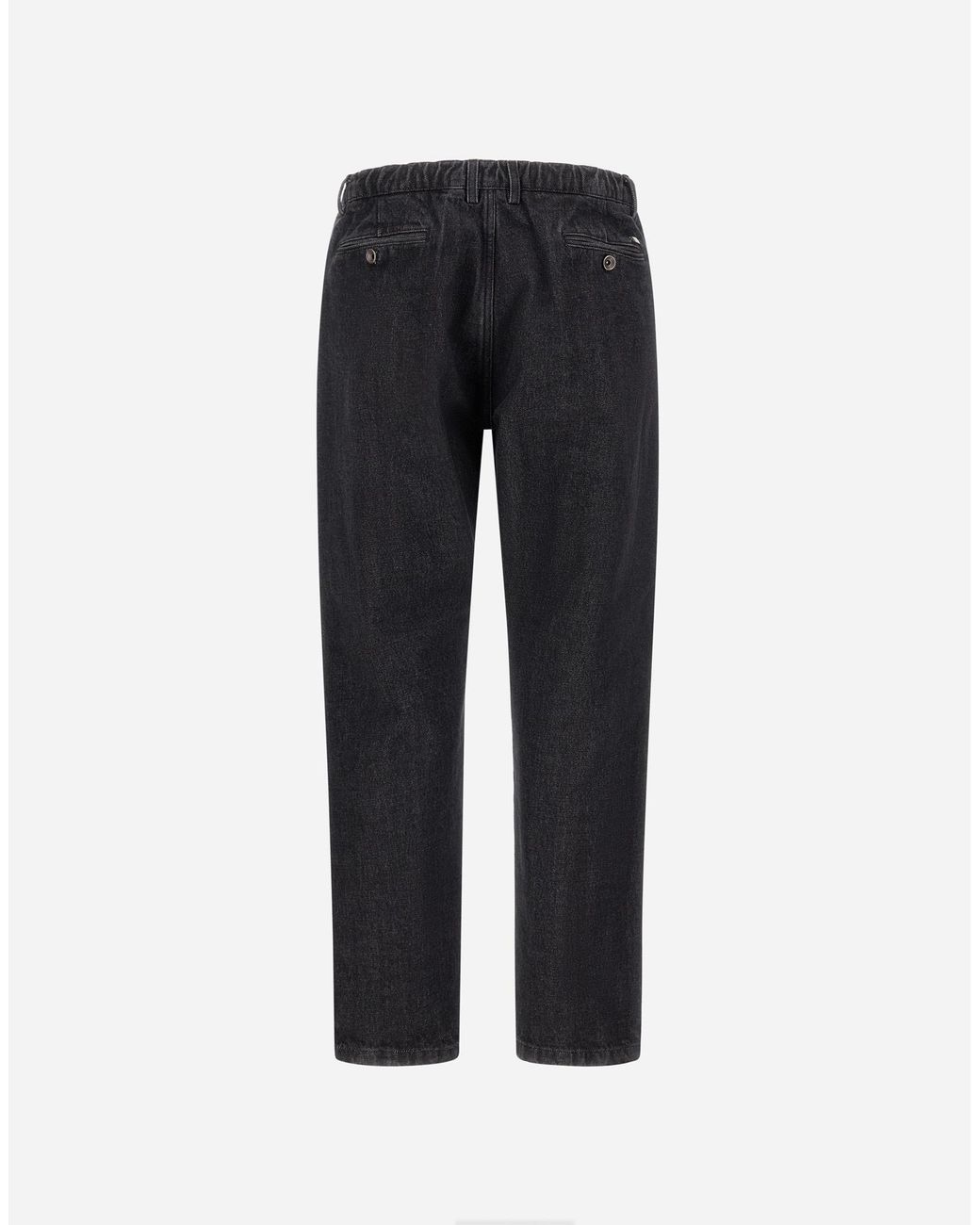 Herno Black Denim Jeans for men