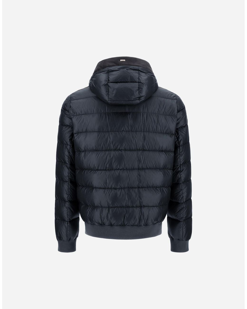 Herno Blue Resort Bomber Jacket for men