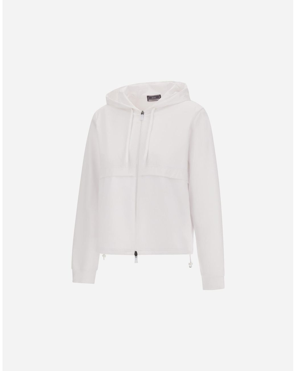 Herno White Sweatshirt