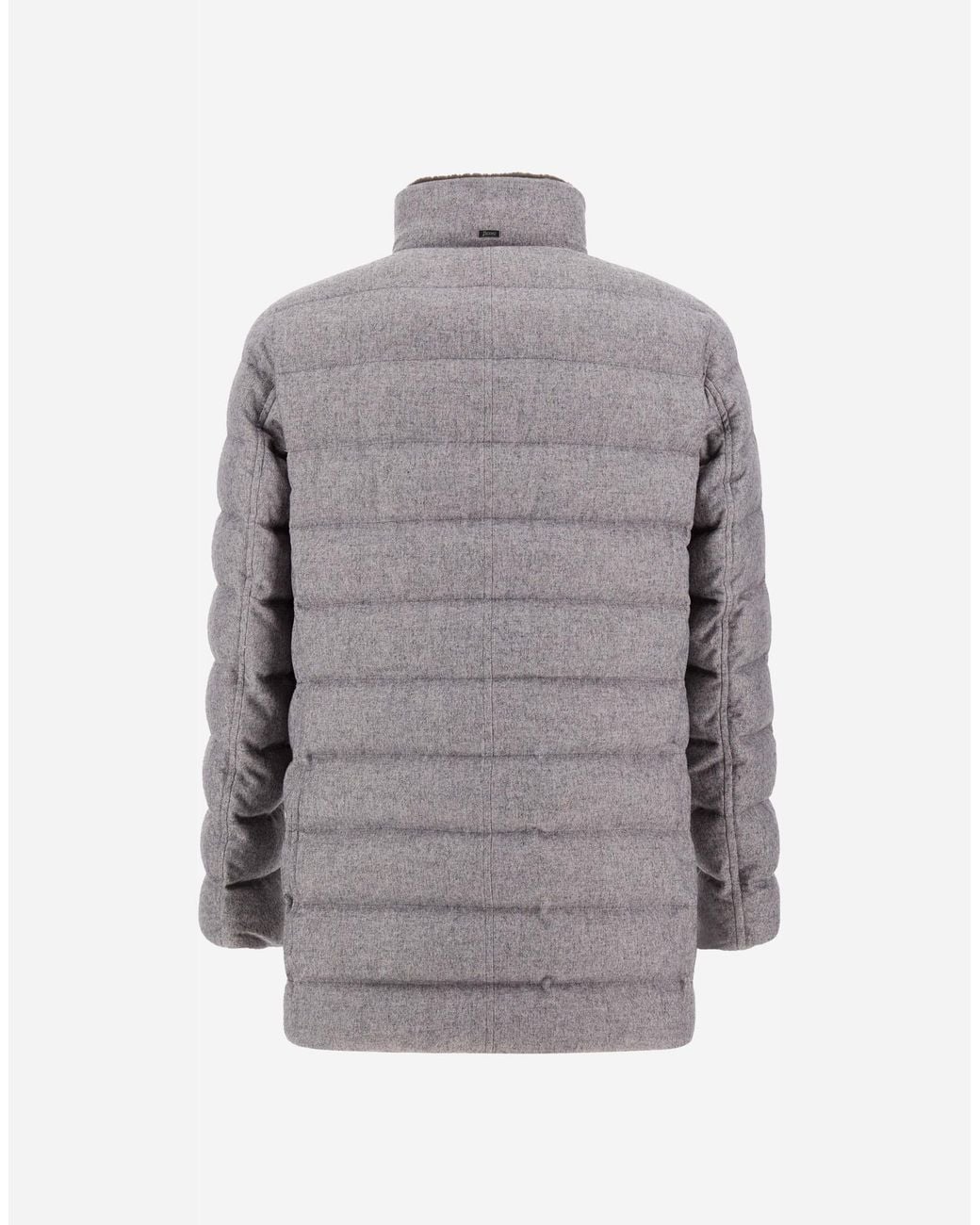 Herno Gray Carcoat for men