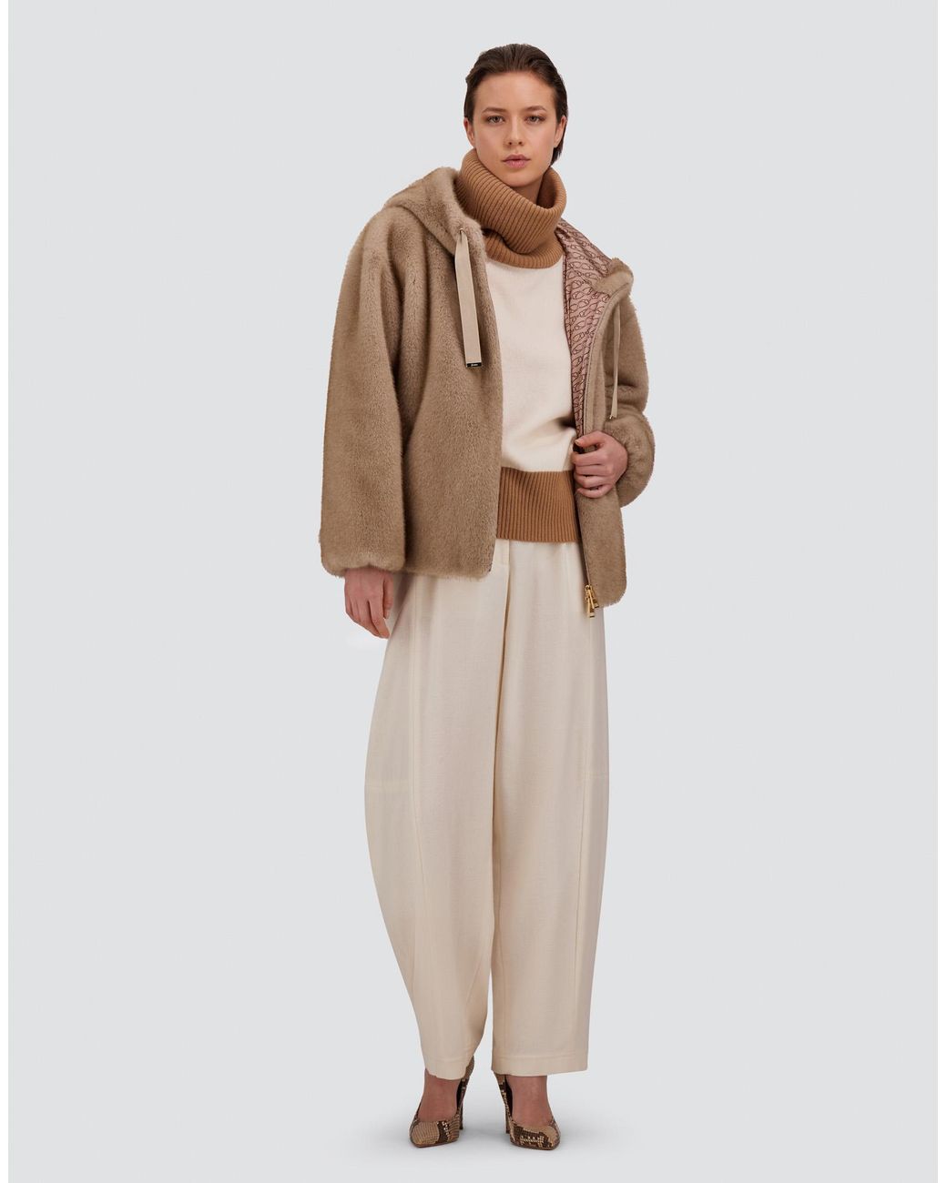 Herno Natural Bomber Jacket