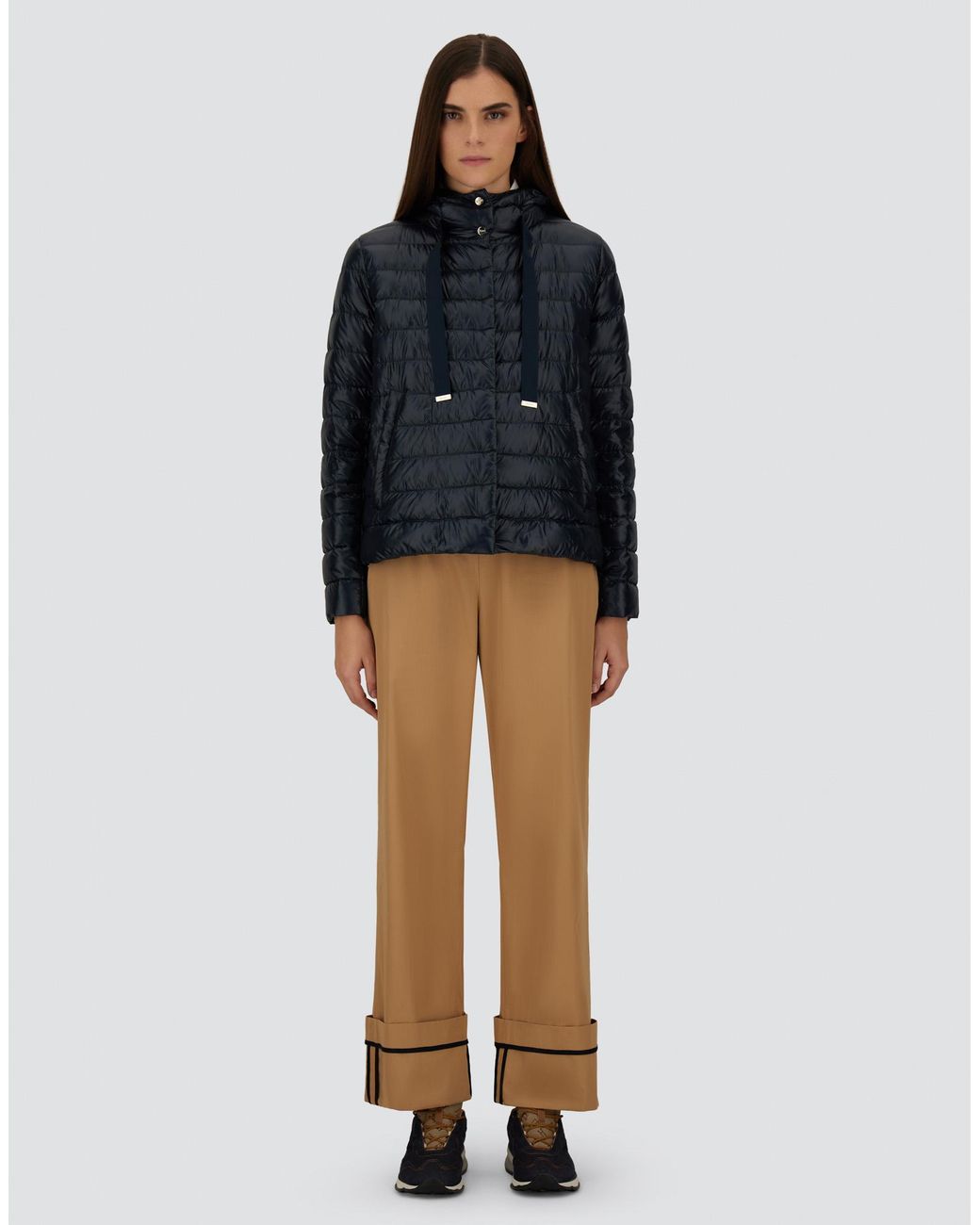 Herno Blue Nylon Ultralight Jacket