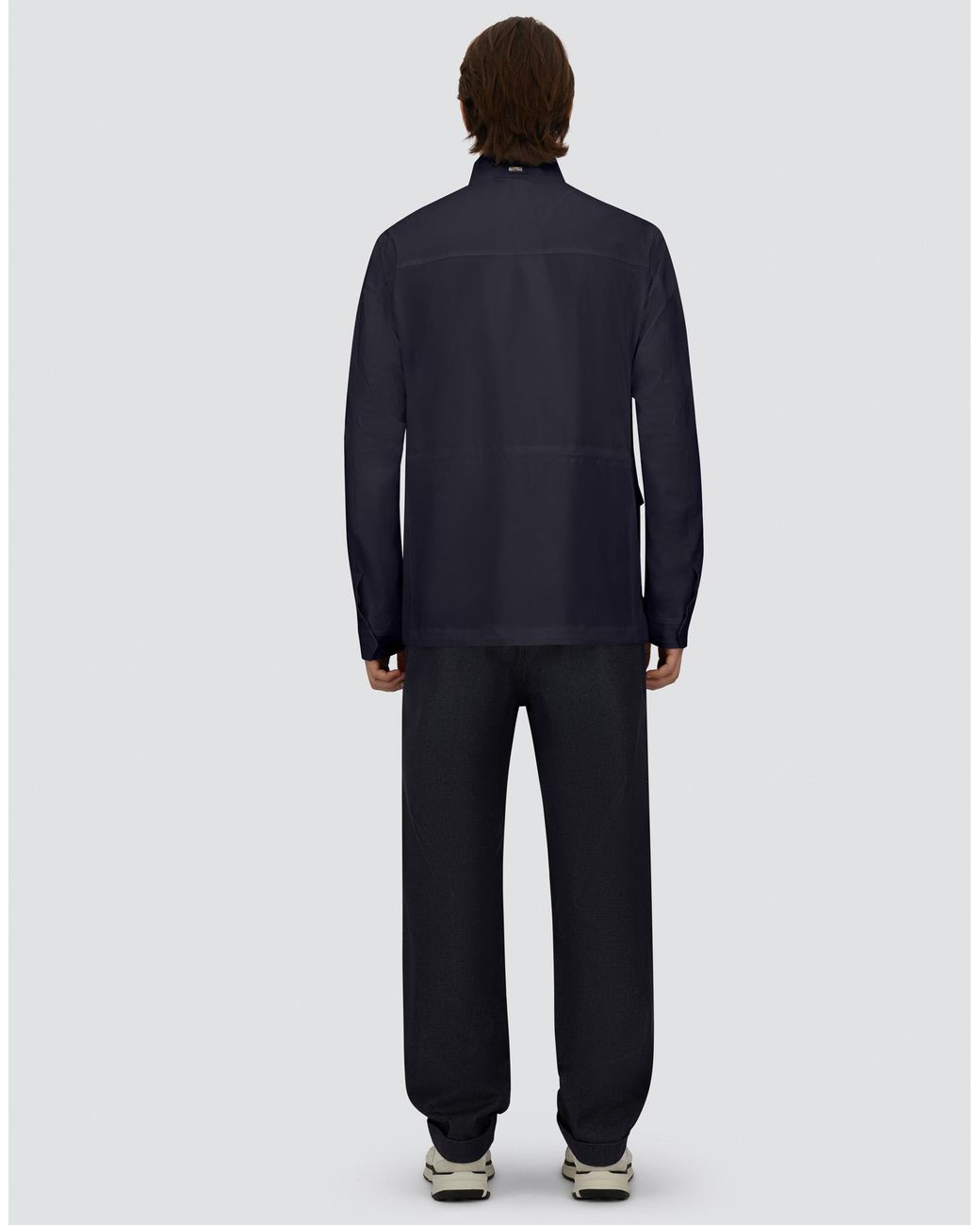 Herno Blue Field Jacket for men