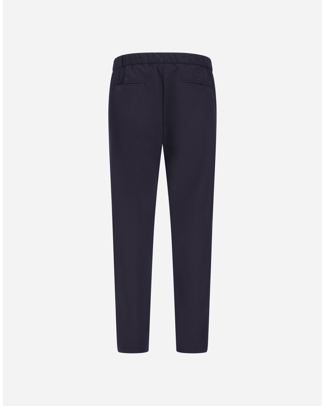 Herno Blue Light Comfort Stretch Woven Trousers for men