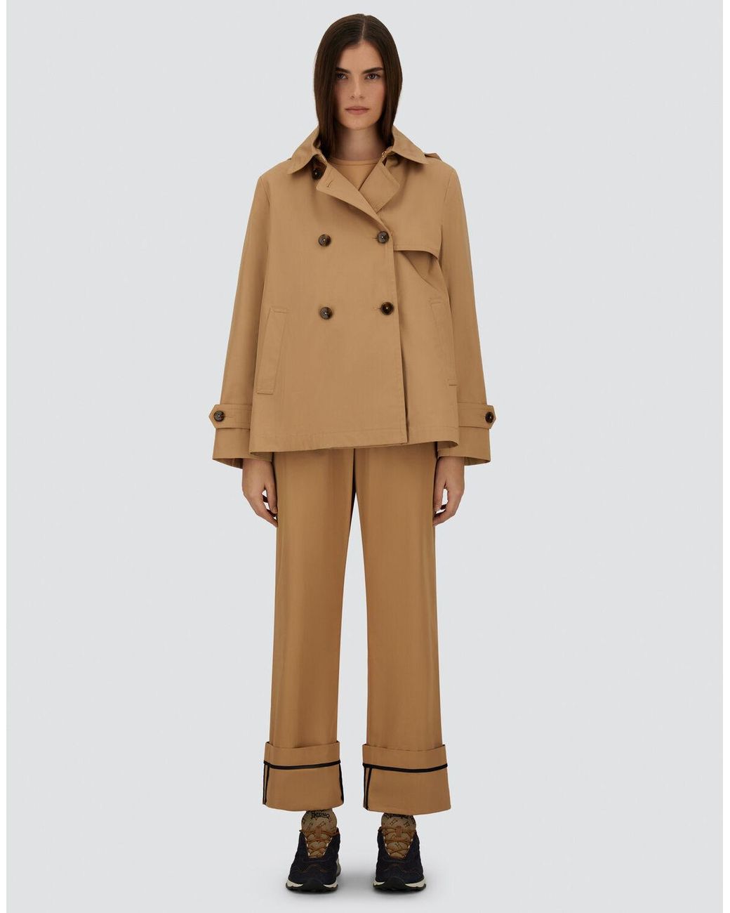 Herno Natural Pea Coat