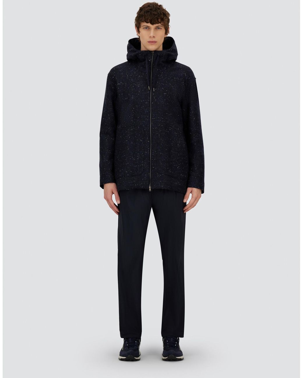 Herno Blue Resort Trousers for men