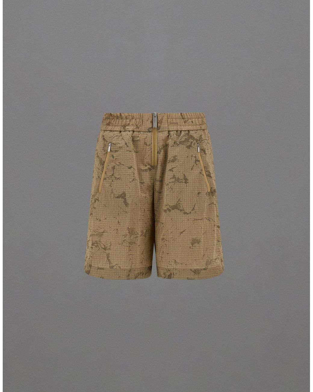 Herno Natural Laminar Shorts