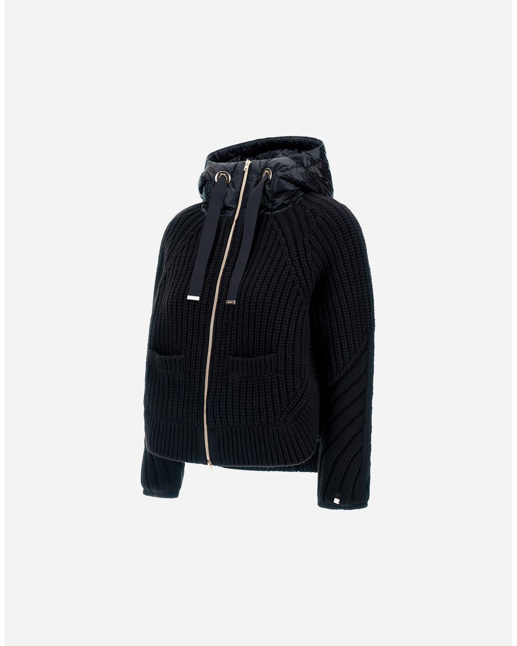 Herno Black Cardigan