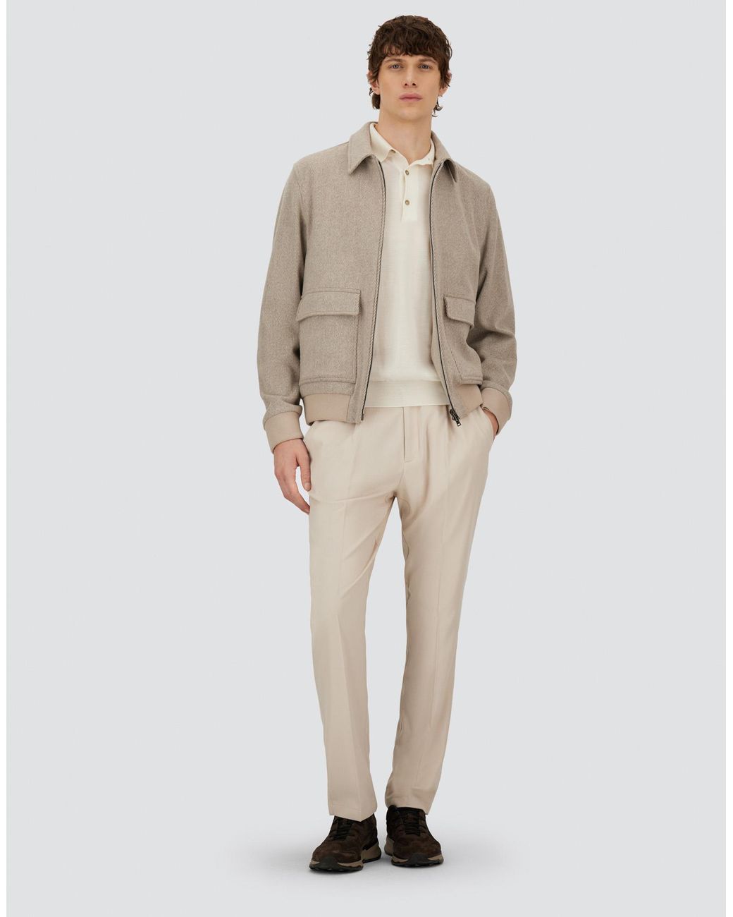 Herno Natural Resort Bomber Jacket for men