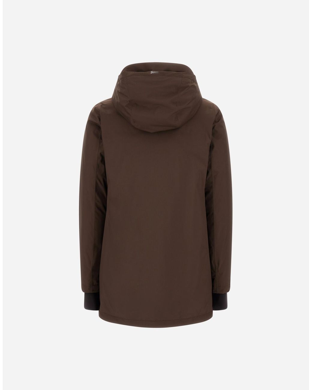 Herno Brown A-Shape Jacket