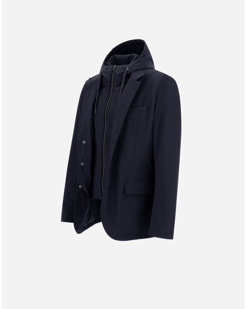 Herno Blue Resort Blazer for men