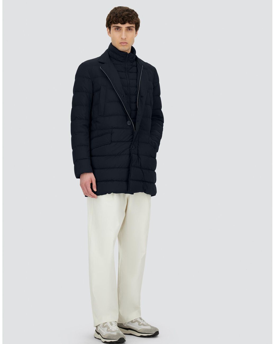 Herno Blue La Giacca for men