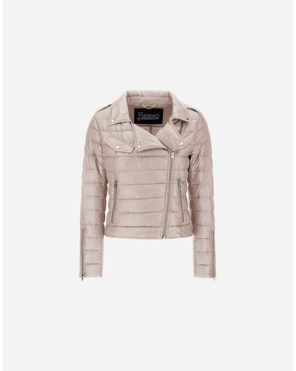 Herno White Bomber Jacket