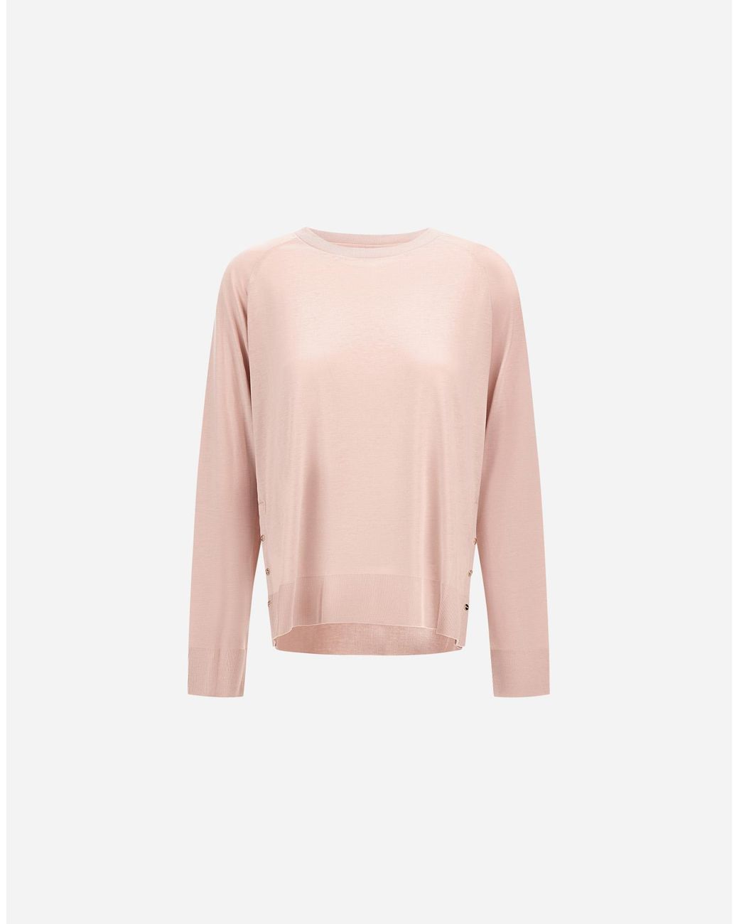 Herno Pink Long-Sleeved T-Shirt
