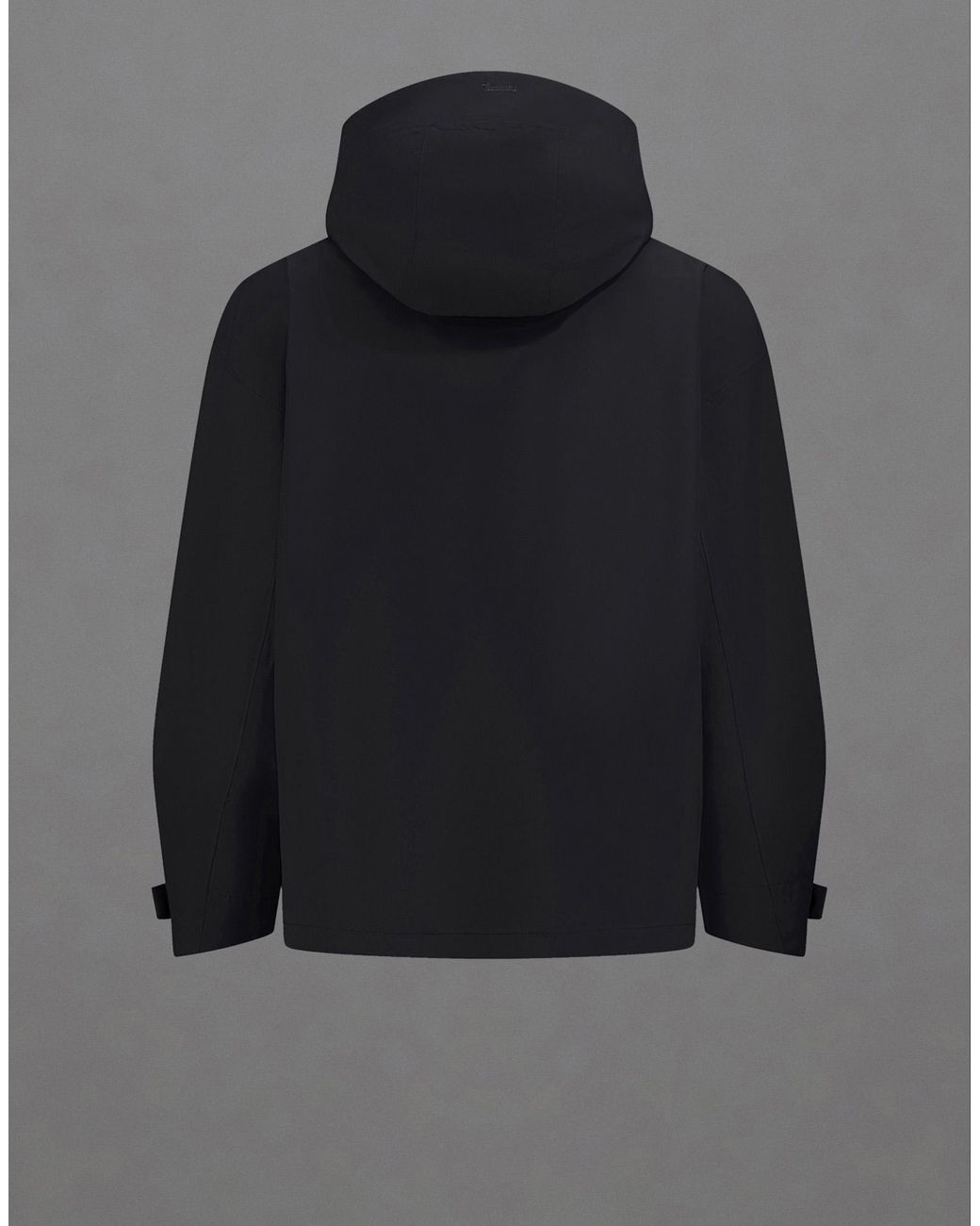 Herno Black Short Laminar Parka
