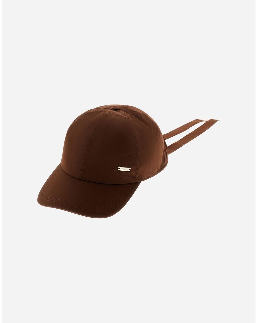 Herno Brown Baseball Cap