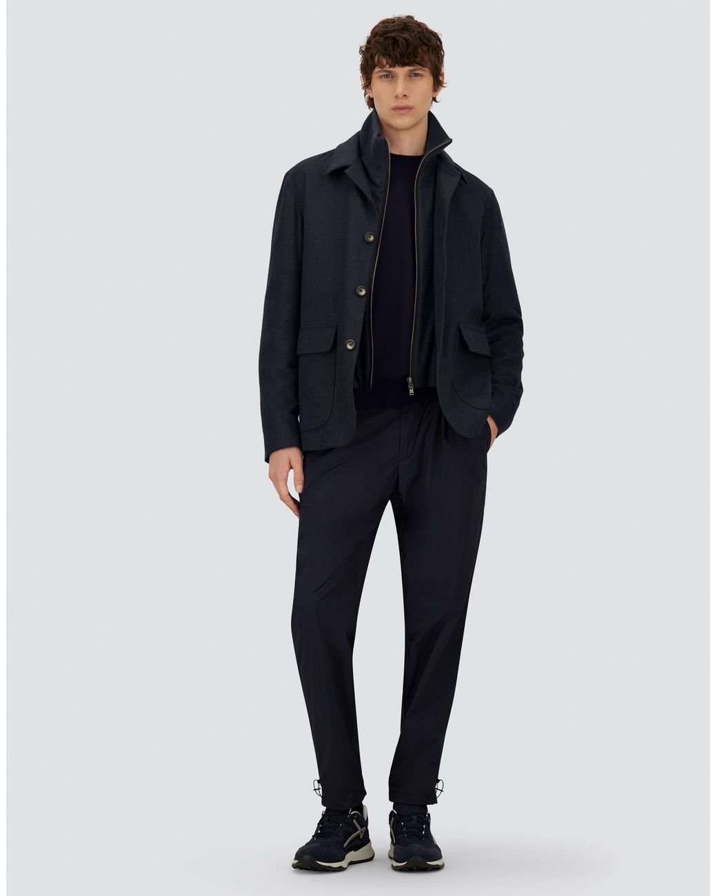 Herno Blue Resort Sweater for men