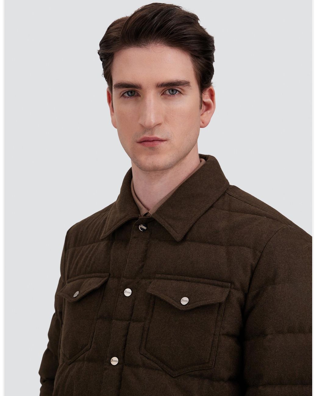 Herno La Camicia in Brown für Herren