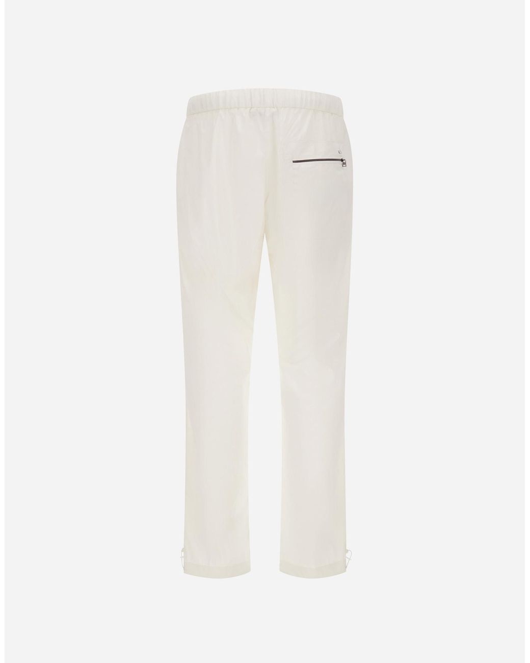 Herno White Resort Trousers for men