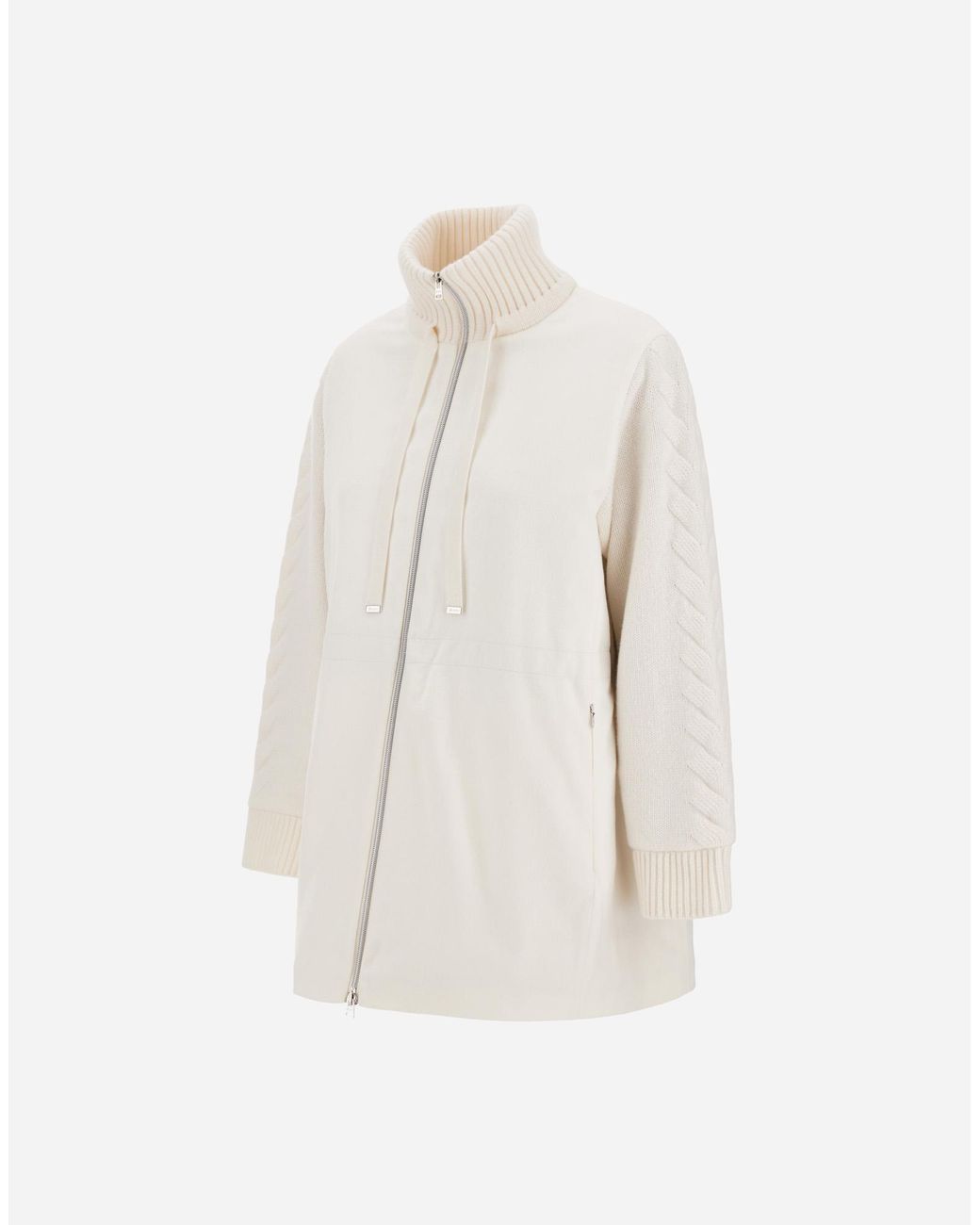 Herno White Resort Coat