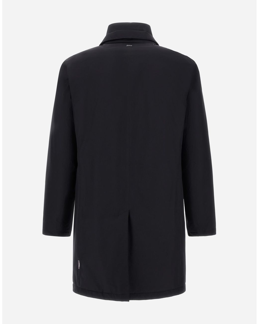 Herno Blue 2-Layer Gore-Tex Coat for men