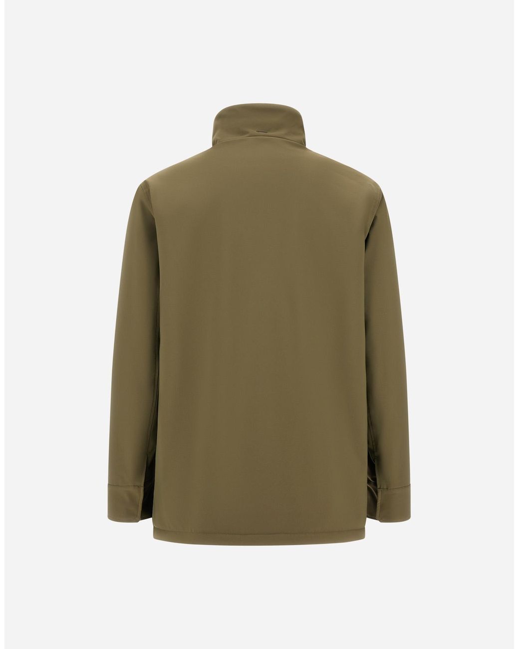 Herno Green Short Coat for men
