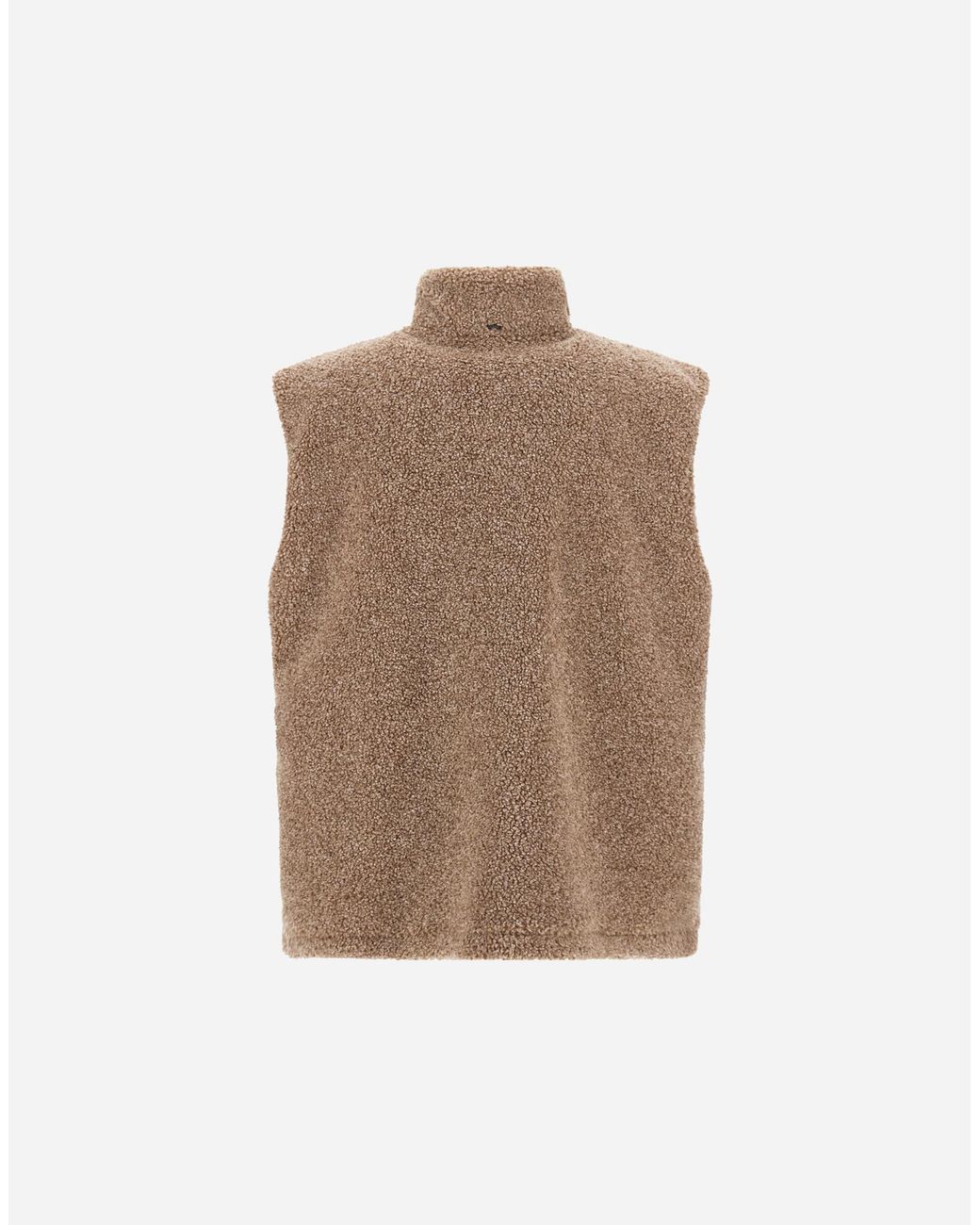 Herno Brown Resort Vest for men