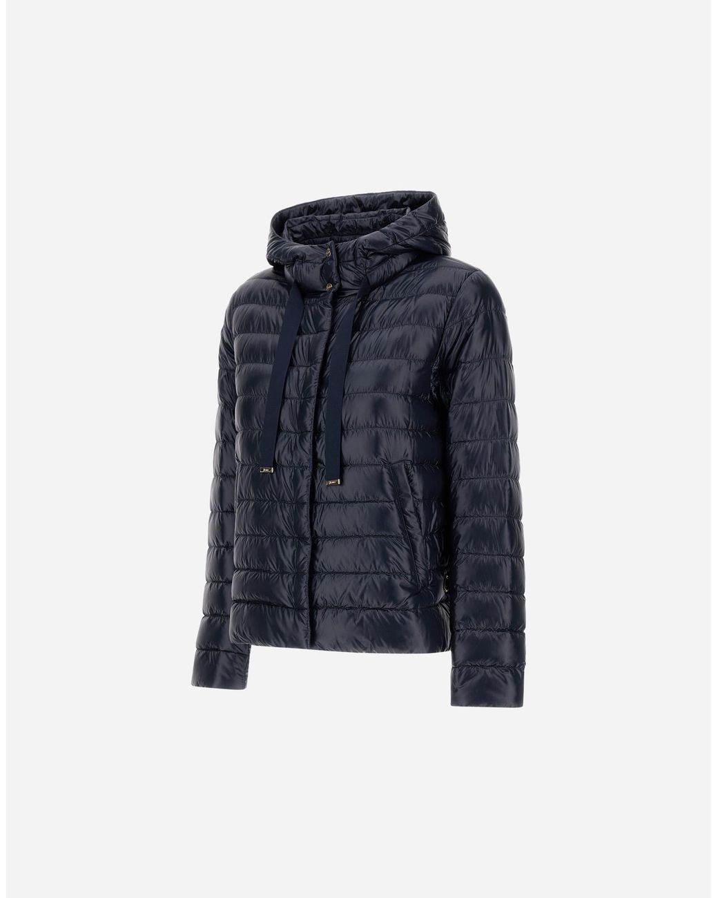 Herno Blue Nylon Ultralight Jacket