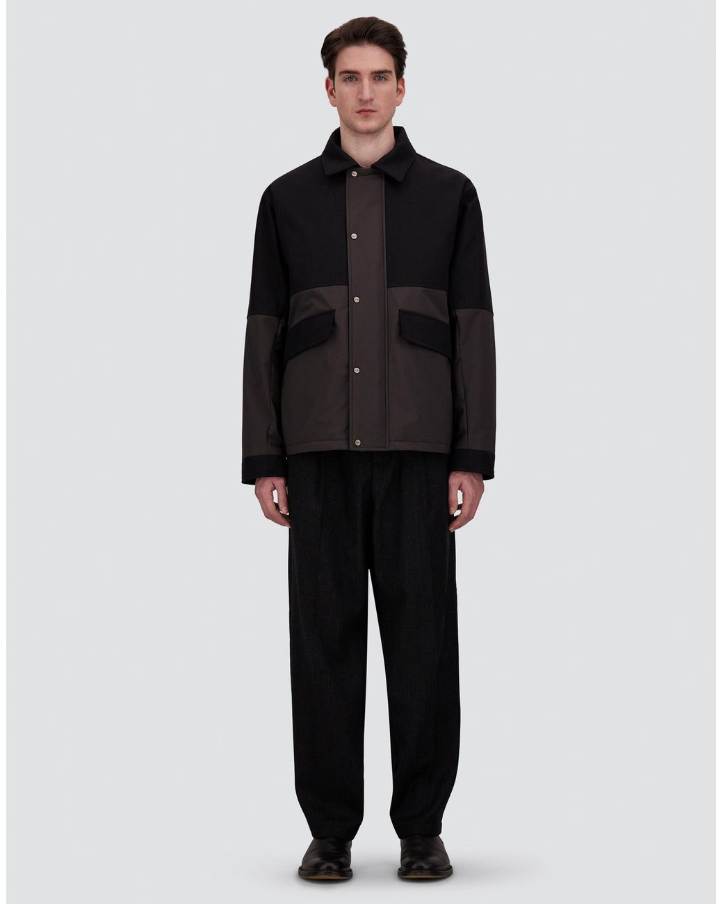 Herno Blue Shacket for men