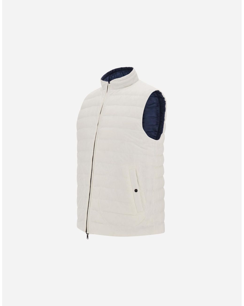 Herno Blue Vest for men