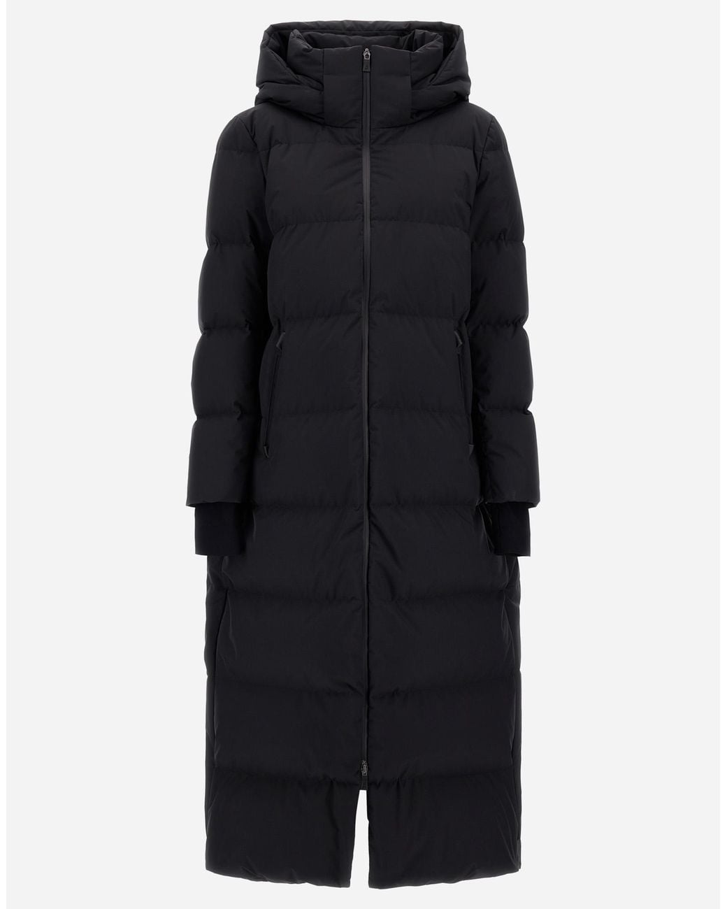 Herno Black Long Jacket