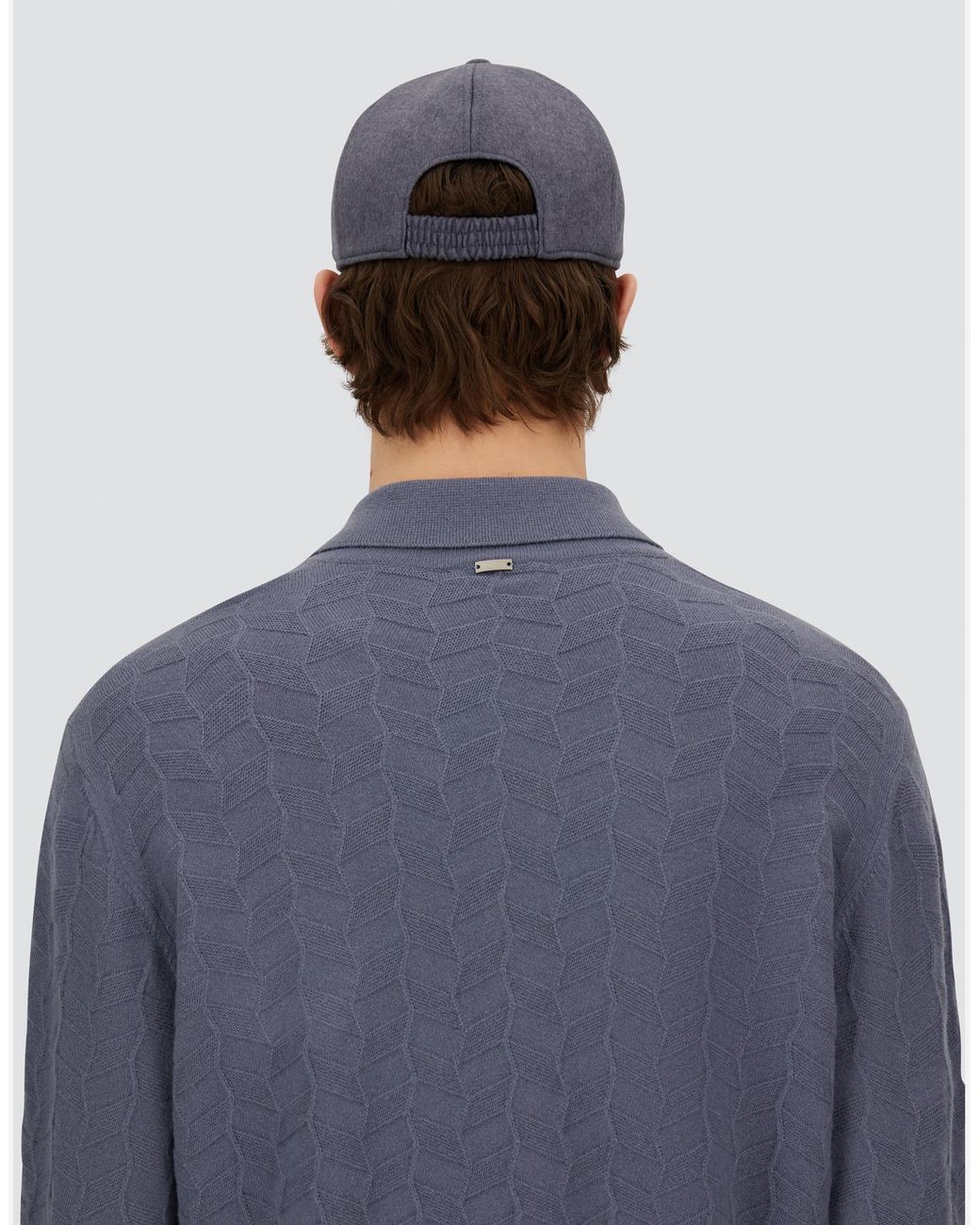 Herno Blue Resort Baseball Cap for men