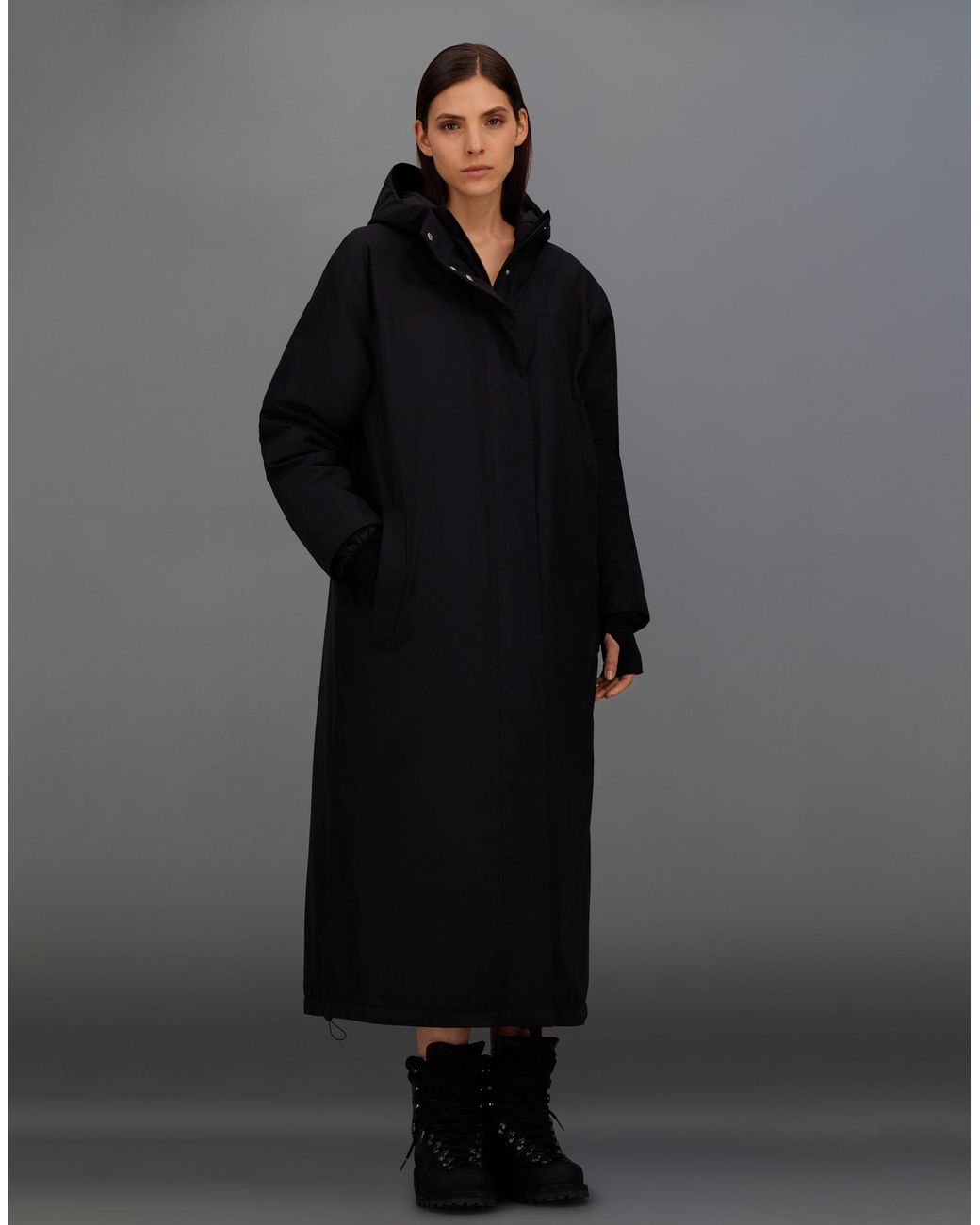Herno Black Laminar Parka