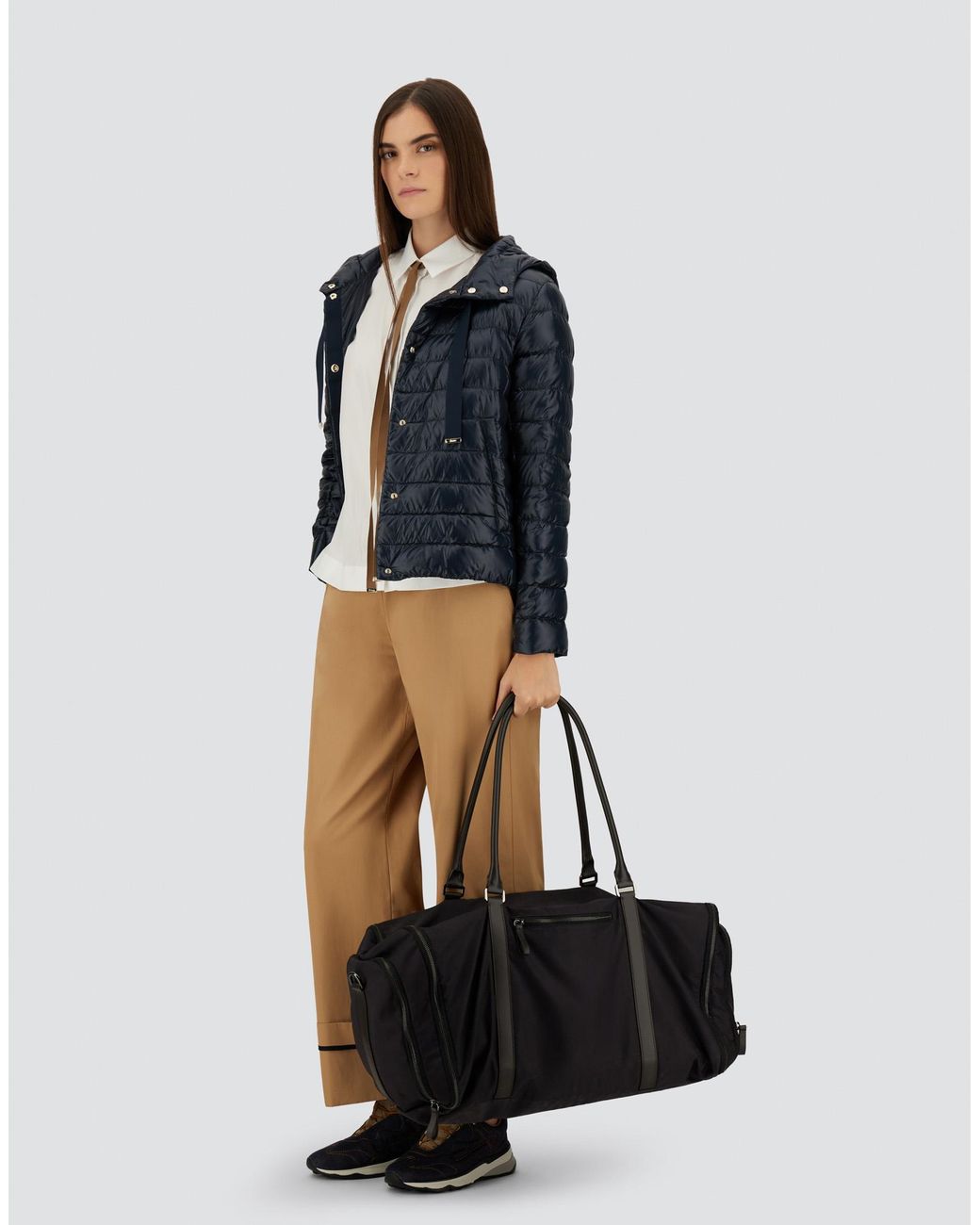 Herno Blue Nylon Ultralight Jacket