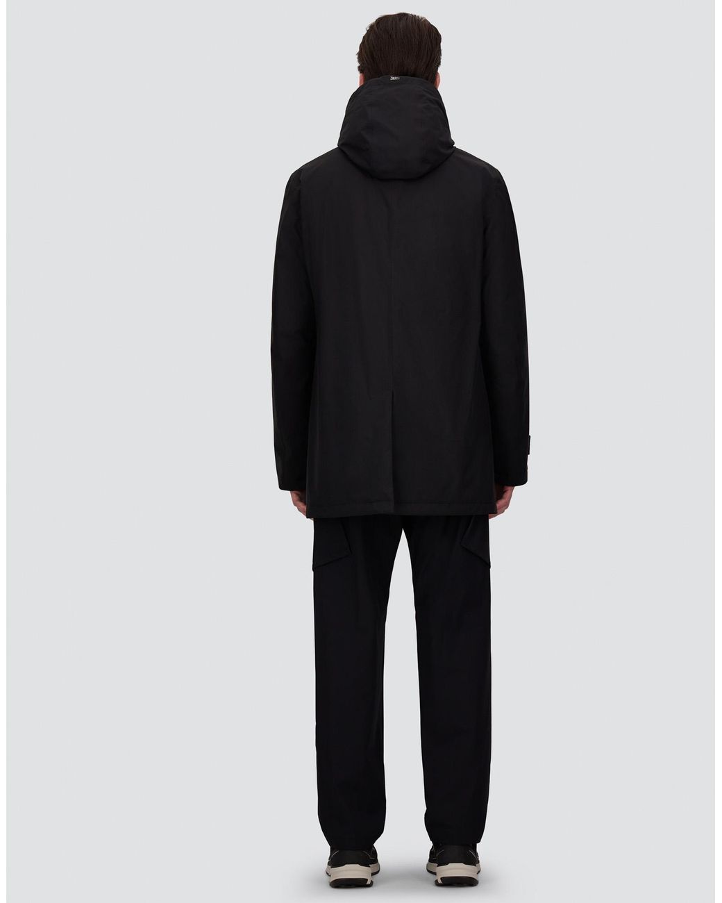 Herno Blue Long Parka for men