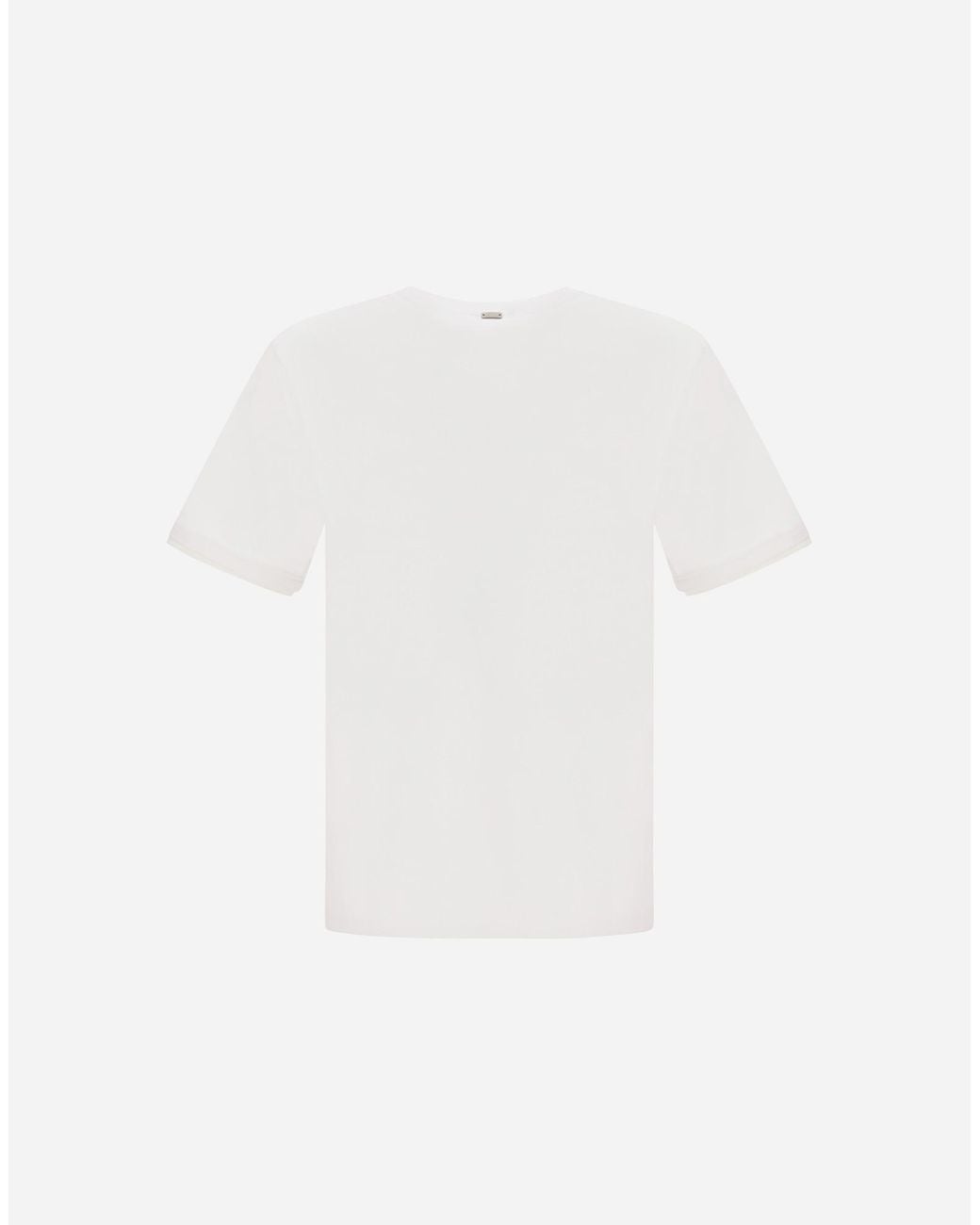 Herno White Resort T-Shirt for men