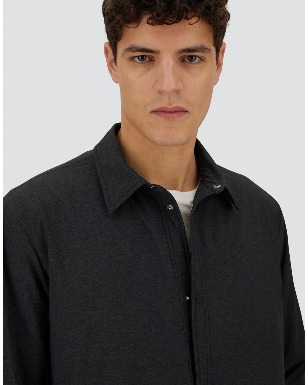 Herno Blue Resort Shacket for men