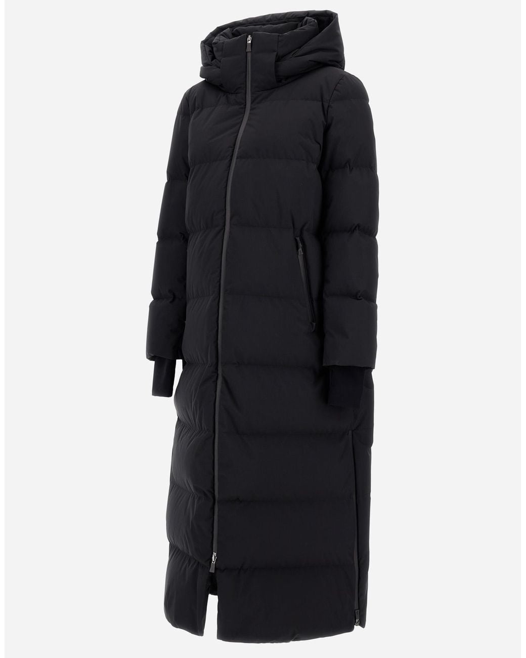 Herno Black Long Jacket