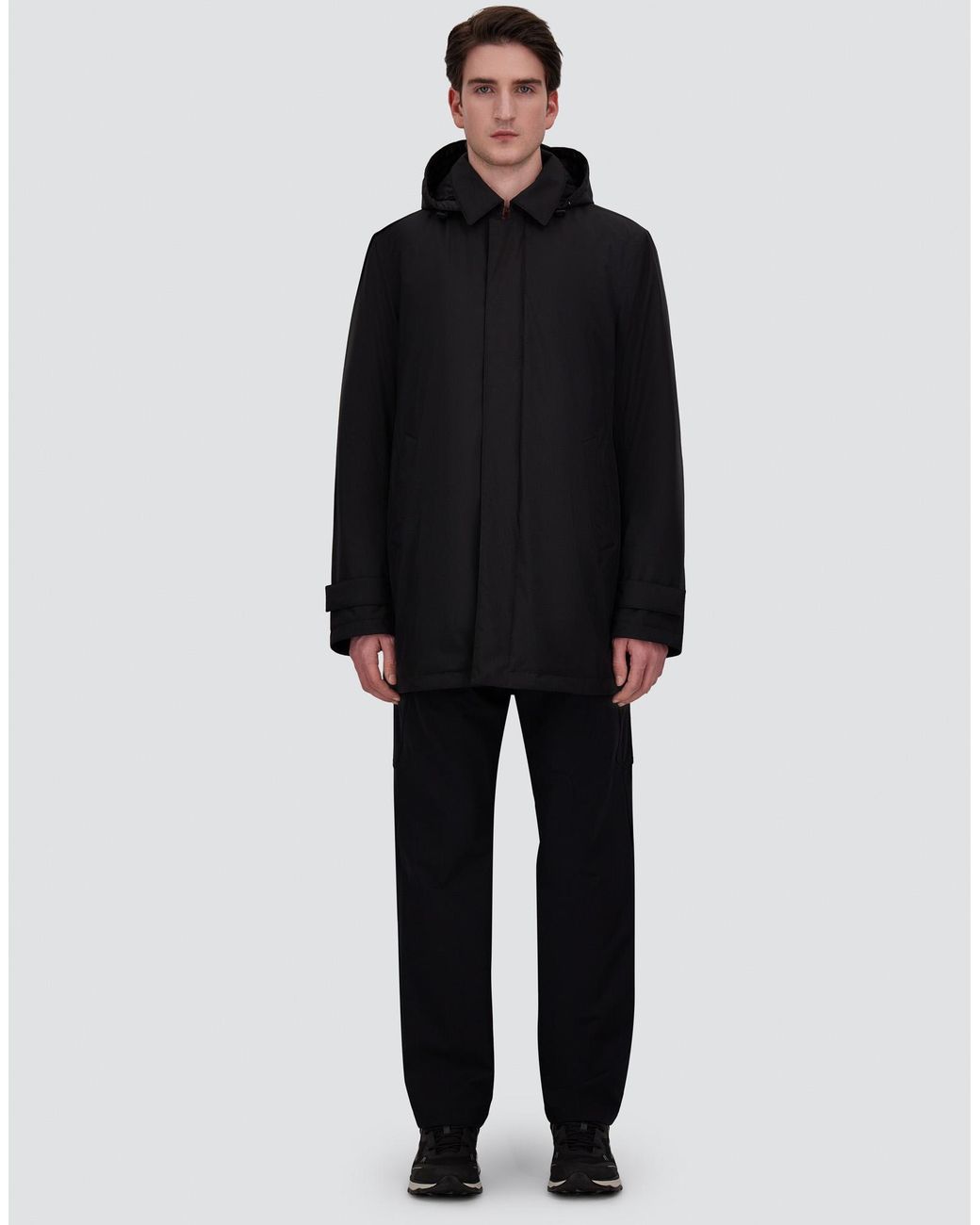 Herno Blue Long Parka for men