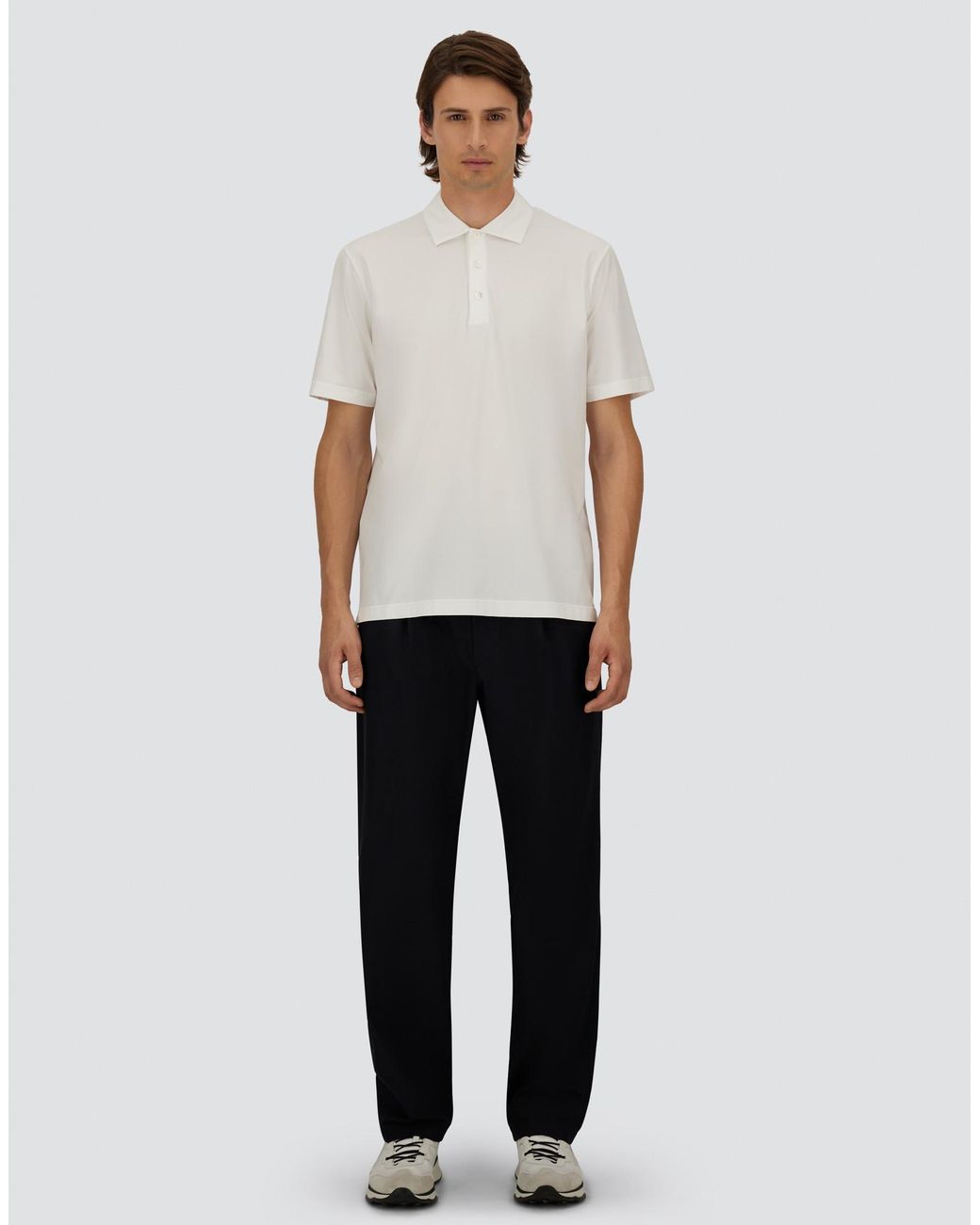Herno White Polo Shirt for men