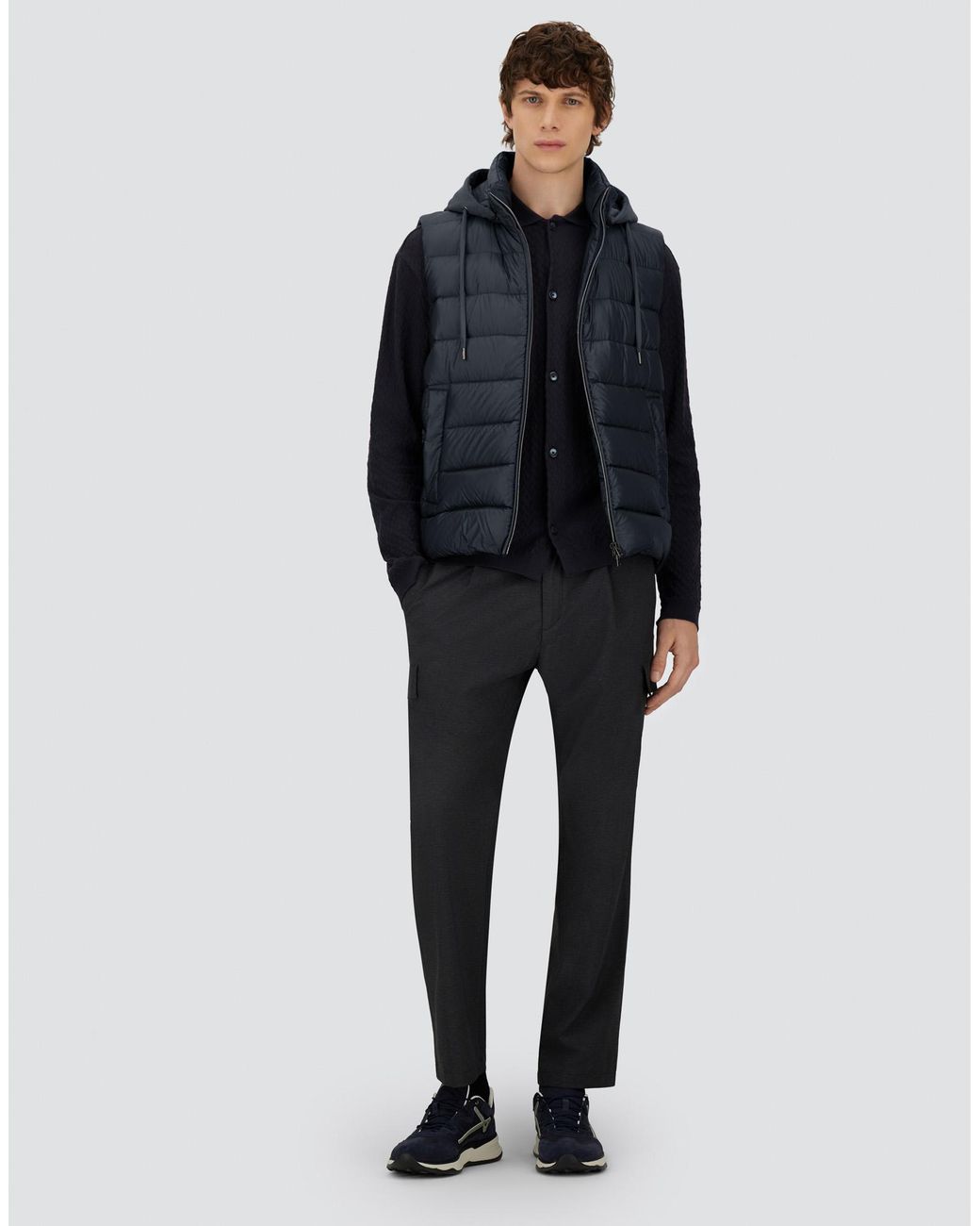 Herno Blue Resort Vest for men