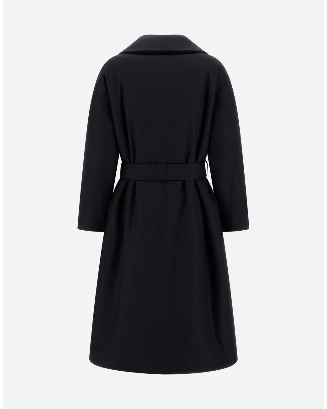 Herno Black Reversible Coat